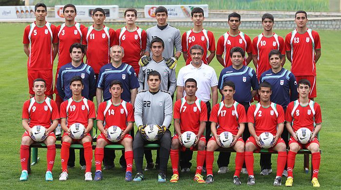 عکس های پرتره و تیمی تیم ملی فوتبال نوجوانان ایران