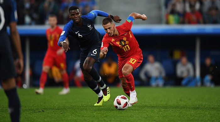 France ۱ v ۰ Belgium