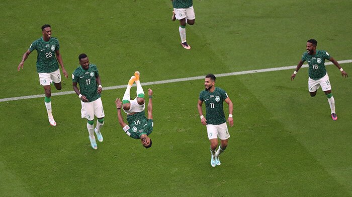 Argentina ۱ v 2 Saudi Arabia