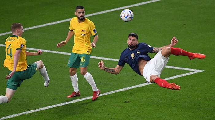 France 4 v ۱ Australia