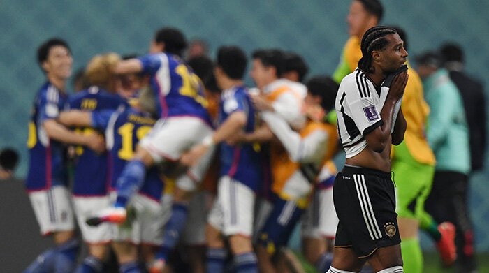 Germany ۱ v 2 Japan