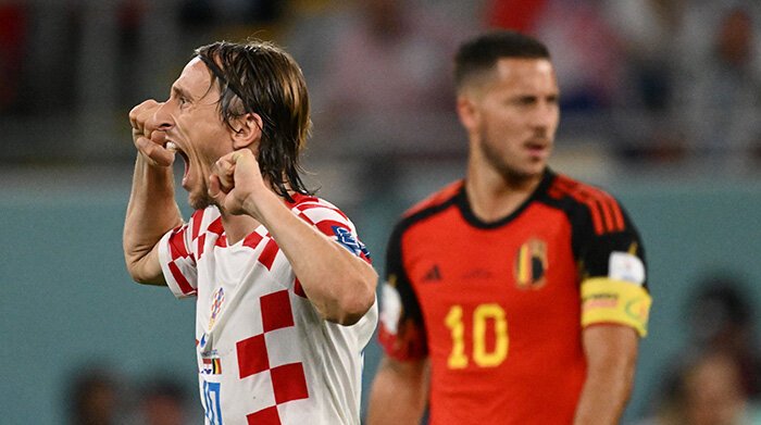 Croatia ۰ v ۰ Belgium