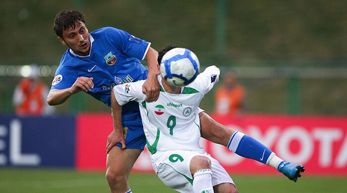 Zob Ahan Esfahan 3 v ۰ FC Bunyodkor