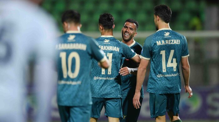 Zob Ahan Esfahan ۰ v 2 Shams Azar F.C.