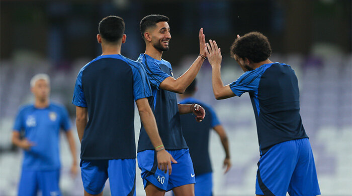Al Ain FC official training session