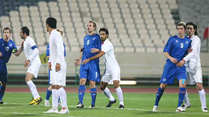 Iran 1 v ۰ Iceland