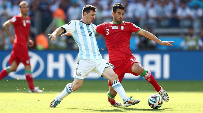 Argentina ۱ v ۰ Iran