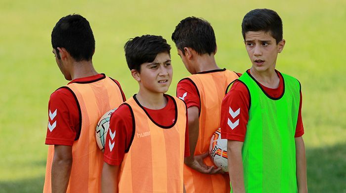 جلسه تمرینی تیم فوتبال زیر 14 سال (نونهالان ) آکادمی کیا